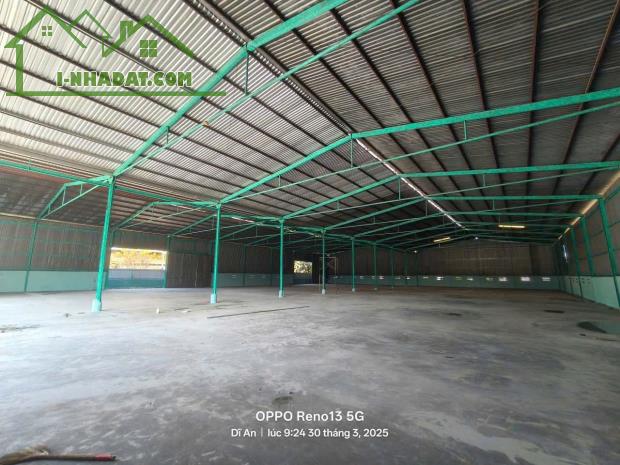 Cho Thuê Kho Xưởng 5.000m² Dĩ An - Bình Dương  Giá Chỉ 150 Triệu/Tháng  Xe Công 24/24, - 3