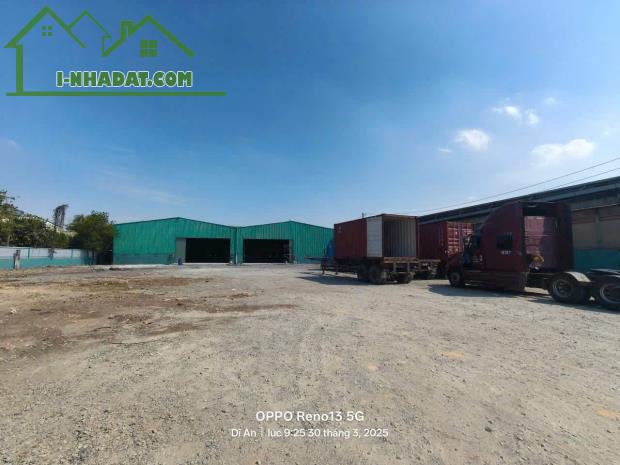 Cho Thuê Kho Xưởng 5.000m² Dĩ An - Bình Dương  Giá Chỉ 150 Triệu/Tháng  Xe Công 24/24, - 1