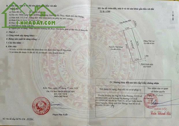 Bán đất Đông Phương - Kiến Thụy - Hải Phòng - 5