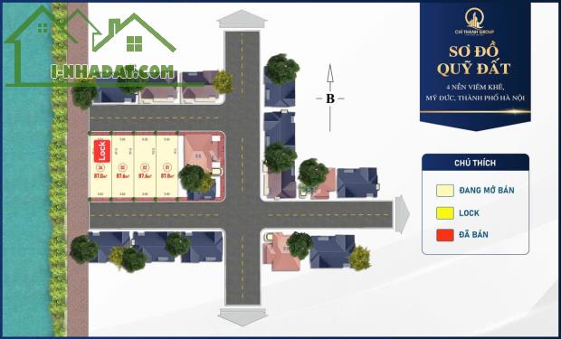 🔴BÁN LÔ ĐẤT 80m² VIEW SÔNG TẠI VIÊM KHÊ, MỸ ĐỨC, HÀ NỘI – VỊ TRÍ ĐẸP, GIÁ TỐT❤️ - 3