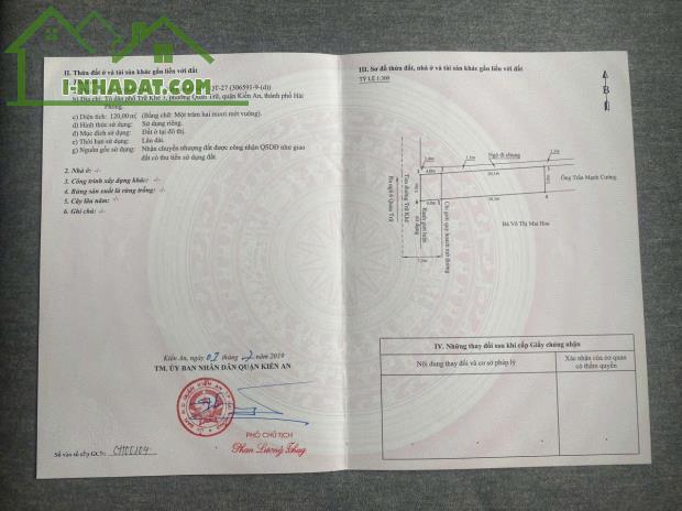 Bán Nhà 3,5 Tầng Tại 195 Phố Trữ Khê, Phường Đồng Hoà, Quận Kiến An, Hải Phòng - 2