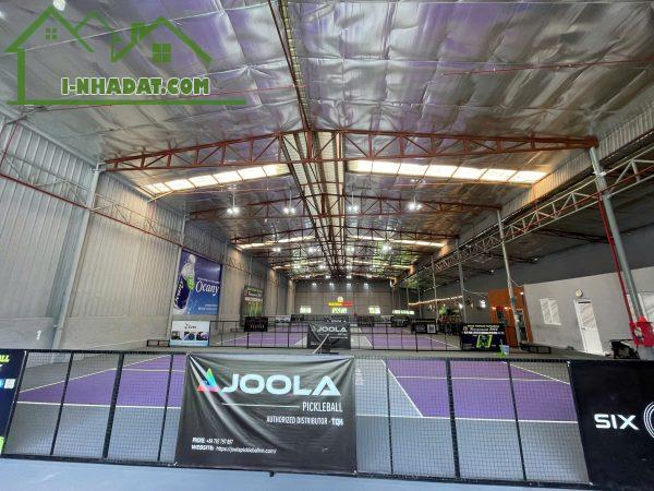 Thủ Đức  ! Sang nhượng sân pickleball DT : 1500m2 , có 5 sân , mái che và Quán Cafe + 2 - 4