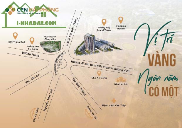Ngã 5 trung tâm phía tây Hải Phòng, dự án The Inter 5 cơ hội đầu tư dòng tiền vượt trội - 3