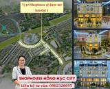 BÁO GIÁ SHOPHOUSE 2 MẶT TIỀN TẠI DỰ ÁN HỒNG HẠC CITY BẮC NINH