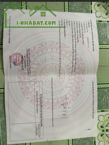 HOT !!! SỞ HỮU NGAY LÔ ĐẤT ĐẸP - GIÁ TỐT - Vị Trí Đắc Địa Tại Xóm Liên Phong, Xã Giao
