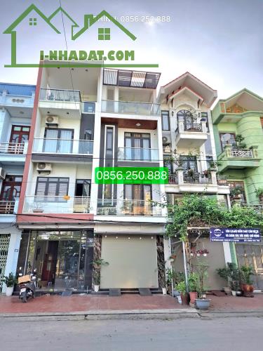 Nhà 4 tầng dân xây hiện trạng còn mới nguyên; đường Ngô Gia Khảm có yếu tố K. doanh; 5,8 T