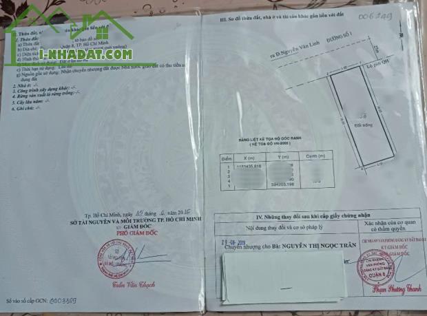 Bán đất khu phân lô đồng bộ ngay chợ Bình Điền p7 Q8 80m2 [5m ×16m] mặt tiền đường 25m - 3