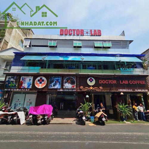 **! BÁN NHÀ GÓC 2 𝐌ặt Tiền Ngay NGUYỄN CHÍ THANH, Q11(15X16.5) - GẦN BV CHợ Rẫy