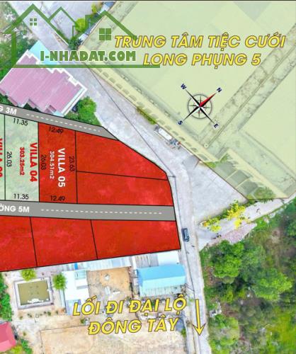 Bàn Lô Đất Hai Mặt Đường ô tô cách Trung Tâm Dương Đông chỉ 1,7km - 1