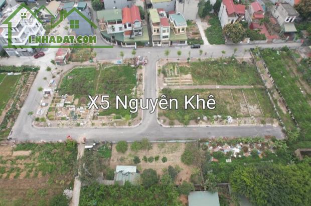 Bán đất đấu giá X5 Nguyên Khê Đông Anh nằm sát dự án bờ kè sông đào QL3 - 1