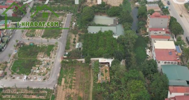 Bán đất đấu giá X5 Nguyên Khê Đông Anh nằm sát dự án bờ kè sông đào QL3 - 2
