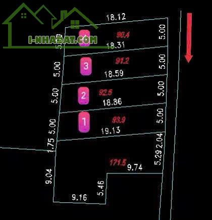 Bán đất Vĩnh Lộc – Thư Phú – Thường Tín 92.5m², gần chợ, giá chỉ 2x triệu/m² - 2
