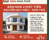 BÁN NHÀ 2 MẶT TIỀN NGUYỄN DUY HIỆU – SƠN TRÀ – CÁCH BIỂN MỸ KHÊ CHỈ VÀI PHÚT ĐI BỘ.
