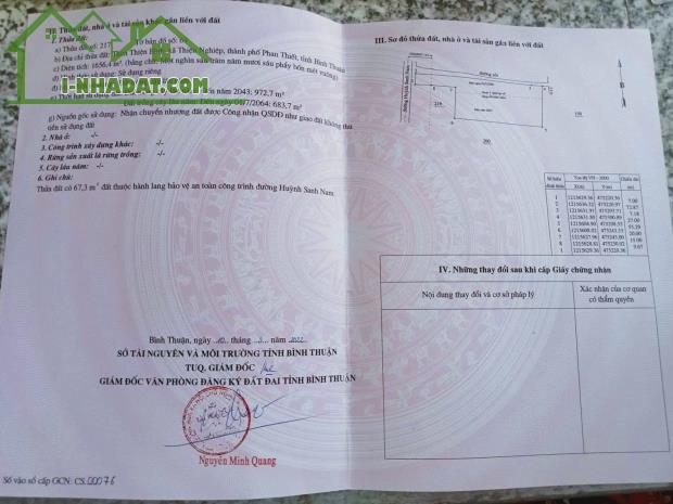 ĐẤT ĐẸP - GIÁ TỐT - Bán GẤP Lô Đất Tiềm Năng Tại Xã Thiện Nghiệp, Phan Thiết , Bình Thuận - 1