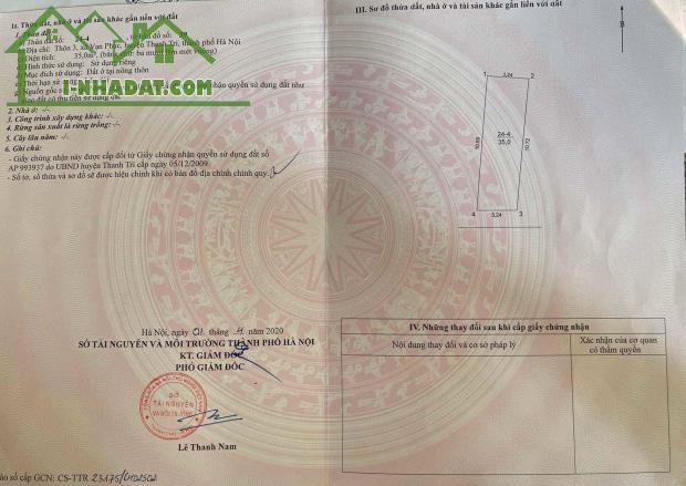 Bán nhà thôn 3 Vạn Phúc, Thanh Trì, ngõ thông ô tô, giá 2.95 tỷ. Lh 0888229559