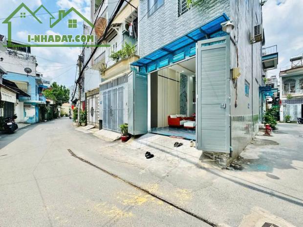Bán nhà góc 2MT hẻm xe tải 8m thông đường Thống Nhất, P.16, 4 x 11, 3 tầng giá 5.13 tỷ tl - 2