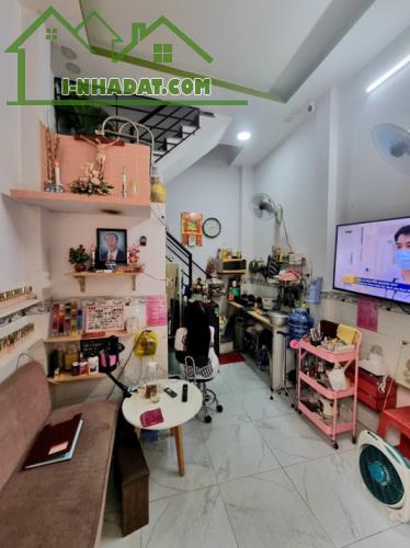 HẺM THÔNG, 3 TẦNG ĐÚC, TÂN HÒA ĐÔNG, F14, Q6, 2.1 TỶ