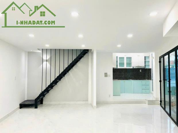 Tin thật,bán gấp nhà mới DT 11x4,4m,sổ hồng riêng, tại P5,Bình Thạnh - 2