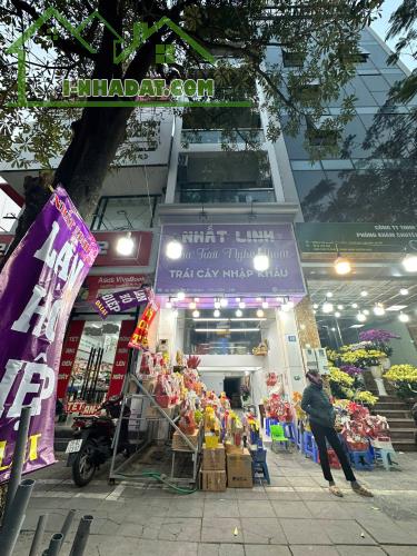 BÁN NHÀ MẶT PHỐ TRẦN DUY HƯNG – 98M², 8 TẦNG, THANG MÁY, SỔ ĐỎ HOA HẬU