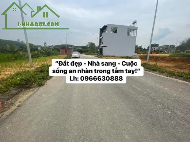 Lô góc 2 mặt tiền đât phân lô thôn 4 Lưỡng Vượng 225m2