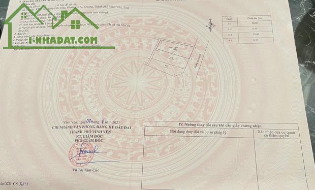 Bán lô 148m2, mt 8.3m full thổ cư Đôn Hậu, Khai Quang lh_0987673102 - 2