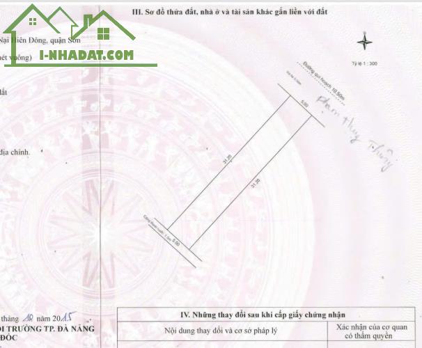 Chính chủ bán lô đất rộng 156m mặt tiền đường 10m5 Phạm Huy Thông , Quận Sơn Trà , Đà Nẵng - 1