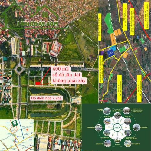 LÔ GÓC VIEW HỒ 7.2 HA - DA TỪ SƠN GARDEN – CHỈ 53 TR/M2 – RẺ HƠN 20% - DUY NHẤT 2 CĂN - 1