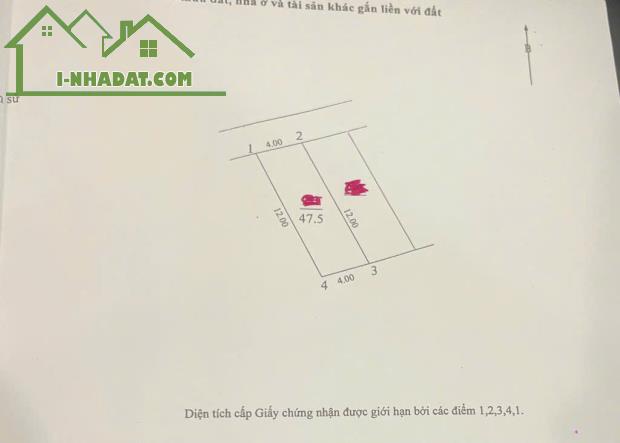 vân nội- gần cầu nhật tân, 48m2,chỉ nhỉnh 3 tỷ , mặt tiền 4m