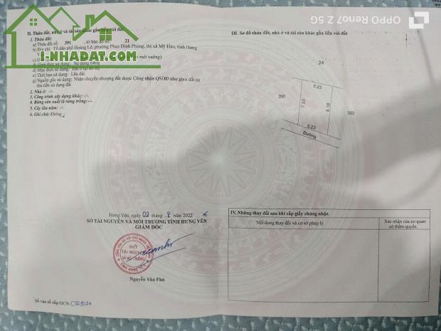 HIẾM BÁN NHÀ 3 TẦNG MỚI XÂY TẠI PHAN ĐÌNH PHÙNG, MỸ HÀO, HƯNG YÊN