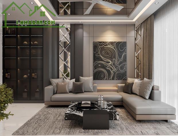 Bán nhà đẹp Hồng Tiến, Ngõ nông- Oto- Thang máy-6 tàng 40m2 nhỉnh 8 tỷ - 2