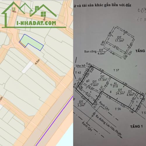Bán nhà cũ 58m2 Lưu Hữu Phước Quận 8 giá tốt 2,6 tỷ