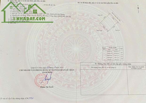 Bán nhà Trại Lẻ, Diện tích 40m 4 tầng mới tinh, Giá 2.9 tỉ - 4