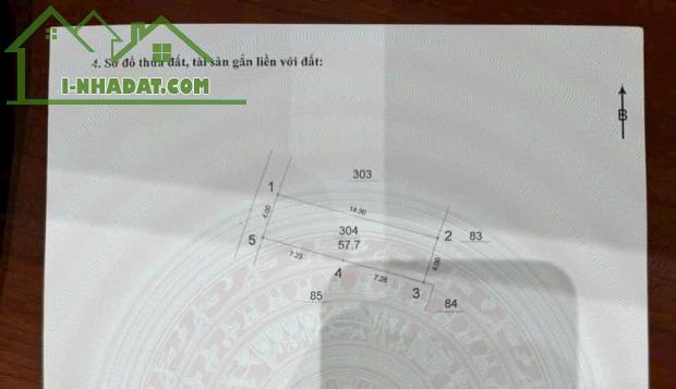 Bán đất Phú Kiều, Bắc Từ Liêm, 58m2, mặt tiền 4m, giá 10.5 tỷ - 1
