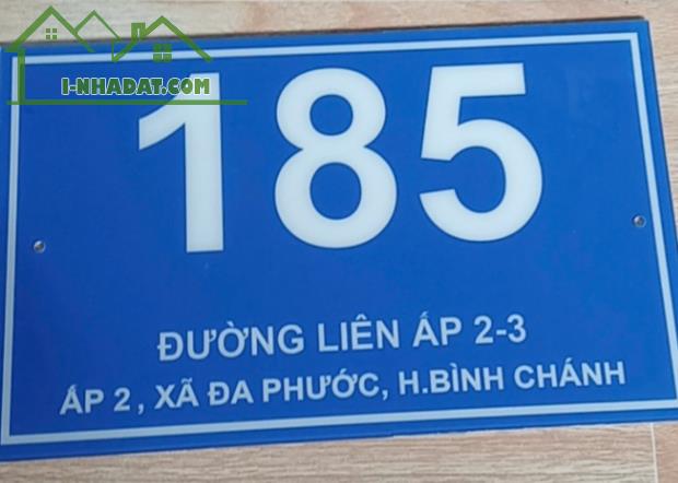 Bán căn nhà mặt tiền liên ấp 2-3, xã Đa Phước, Bình Chánh