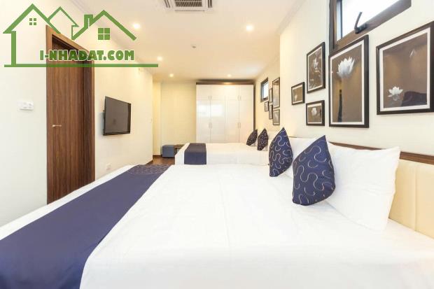 BÁN TÒA KHÁCH SẠN PHỐ TRẦN DUY HƯNG - 160M² x 7T THANG MÁY - DÒNG TIỀN 200TR/TH - GIÁ 61 - 2