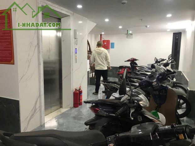 Bán nhà ngõ 139 Tân Mai  50m²  7 T Thang máy 10 phòng dịch vụ PCCC tiêu chuẩn Giá 13,45 Tỷ