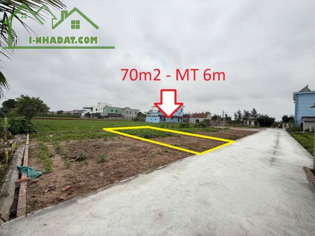 CẦN BÁN GẤP - 70M2  sát bãi tắm Quất Lâm 1 chỉ 1,3 tỉ