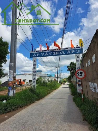 Cần bán gấp nhà 1 lầu giá rẻ,65m2 shr full thổ cư giâ 1tỷ400tr tại xã hựu thạnh,đức hòa - 2