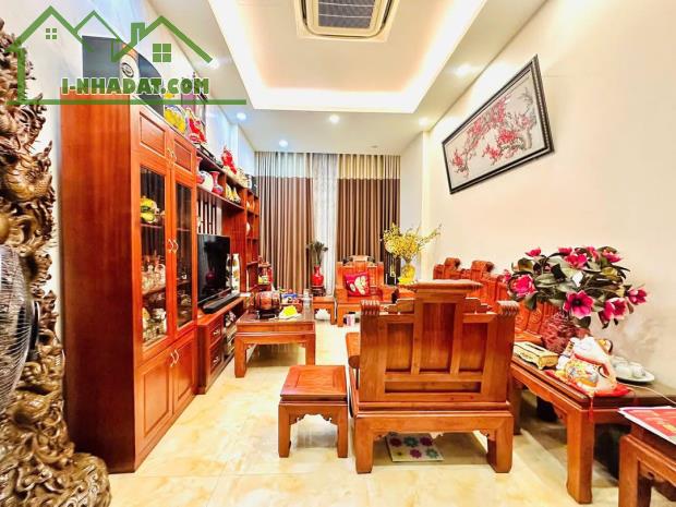 Nhà PL Lý Nam Đế 56m*5T, MT 3.9m, ngõ rộng 2m, 30m ra ô tô tránh, 3 thoáng, nhà mới 19.7tỷ - 1