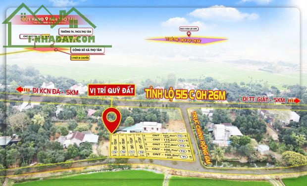 🔴 QUỸ 09 NỀN THỌ TÂN, TRIỆU SƠN, THANH HOÁ! - 1