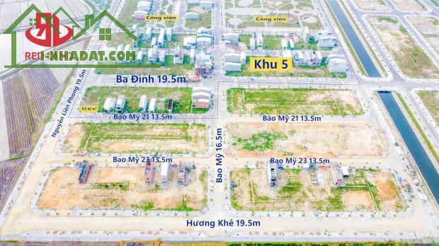 LÔ GÓC 2 MẶT TIỀN KQH HƯƠNG SƠ - 105,8m2 CHỈ 1ty9XX ĐƯỜNG CHÍNH 19M5 - 2
