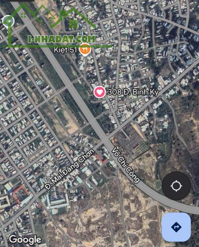 Cho thuê đất Mặt tiền tại 308 Bình Kỳ, Phường Hoà Quý,Quận Ngũ Hành Sơn, Đà Nẵng.