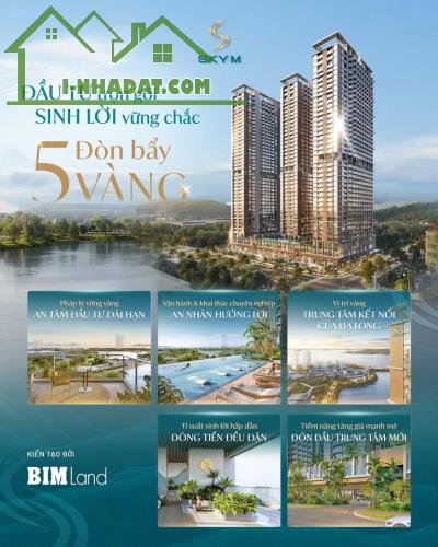 Chỉ từ 1,7  tỷ sở hữu ngay căn hộ cao cấp view vịnh di sản, VỐN ban đầu chỉ 510tr