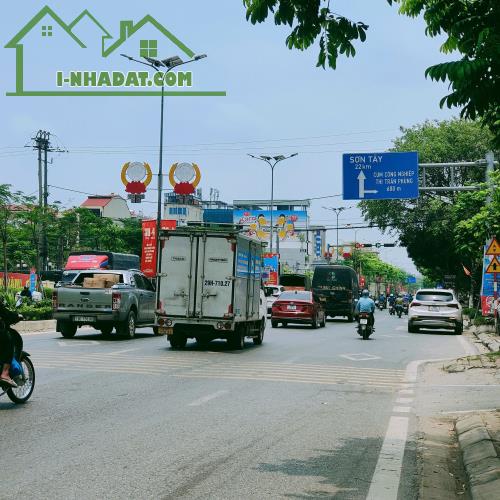 Bán đất  thị trấn Phùng,diện tích 70m2,mặt tiền5m,đường ô tô ,2 thoáng trước sau - 1