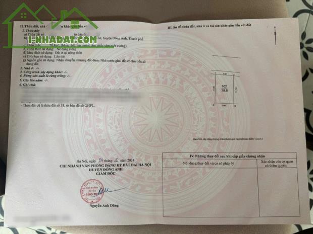 78,8 m2 ĐẤU GIÁ X8 NGUYÊN KHÊ GIÁ ĐẦU TƯ - 2