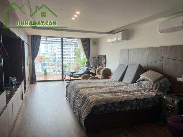 VÍP, HOA HẬU CHÂN DÀI - 8 TẦNG THANG MÁY - HOÀNG CẦU - OTO TRÁNH - VỈA HÈ , KINH DOANH - - 2