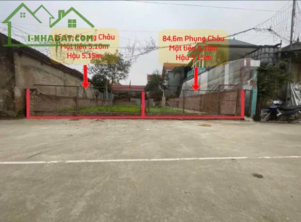 Bán gấp lô đất 85m Phượng  Châu Chương Mỹ Hà Nội đường oto thông  tránh nhau - 1