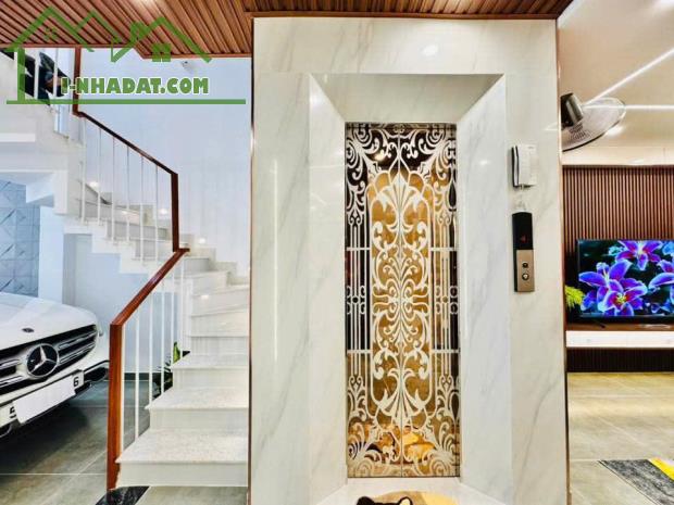 Bán nhà hẻm 6m Phạm Văn Chiêu, P9, 4x15, 5 lầu, thang máy, 9.8 tỷ TL - 1