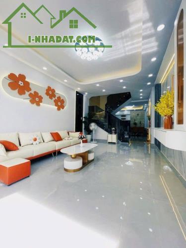 Bán nhà mới đẹp 3 tầng Dương Cát Lợi Nhà Bè full nội thất xe hơi vào nhà chỉ 7.x tỷ - 1