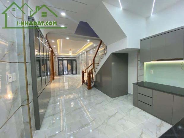 Bán Nhà Mặt Tiền,Ngay Ngã Tư Bốn xã,BHHA ( 4m x 16 m x 3 Tầng) 6,95 Tỷ TL - 2